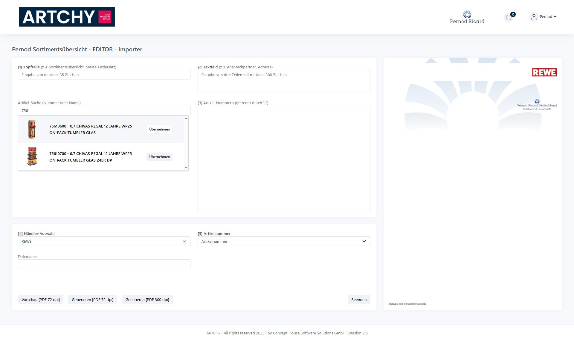 ARTCHY – Hintergrund